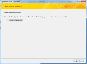 MS Access zu MySQL migrieren - Schritt 9